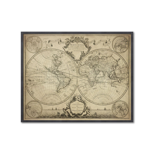 L'ISLE 1720 WORLD MAP - Foundry