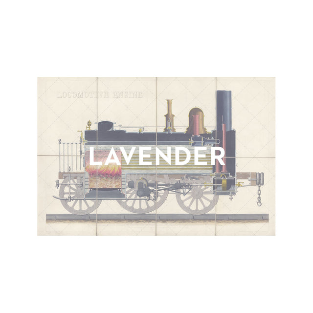 LOCOMOTIVE ENGINE Illustration - Foundry