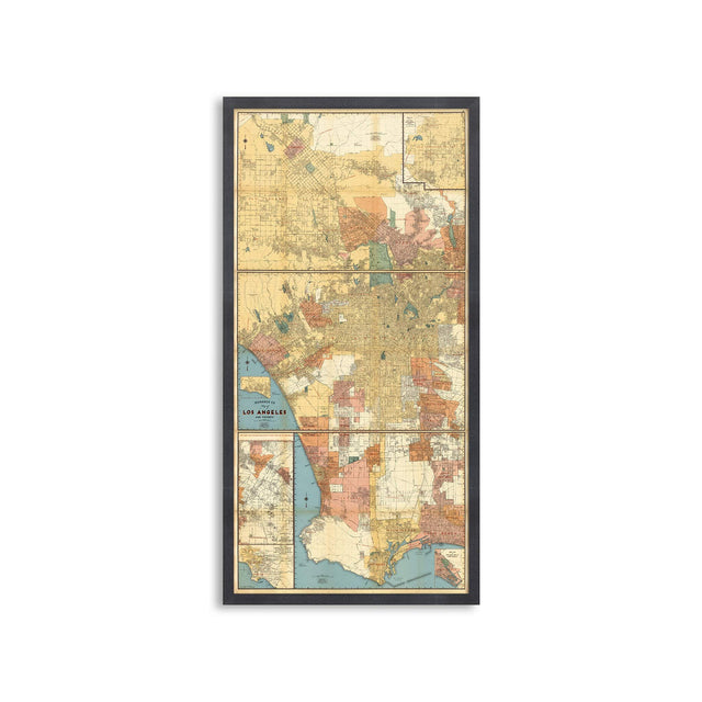 LOS ANGELES California Map - Foundry