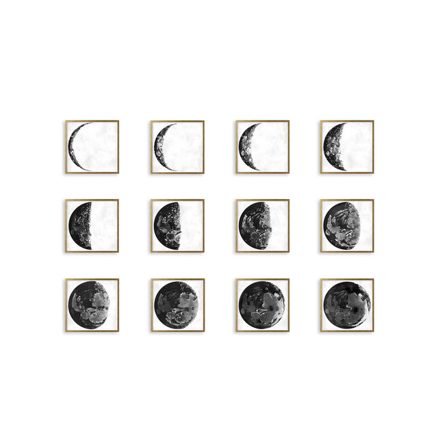 LUNAR PHASES ILLUSTRATION Collection - Foundry