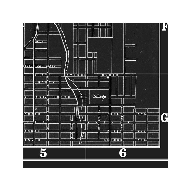 MAP of EDMONTON, Circa 1900s - Foundry