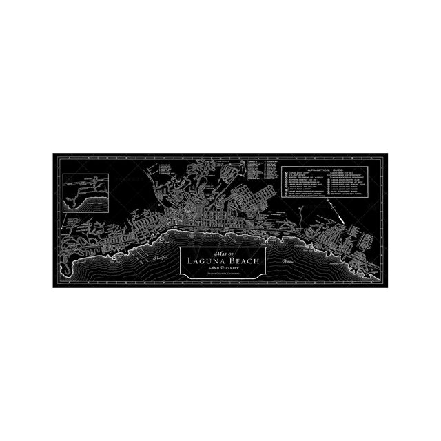 MAP of LAGUNA BEACH - Foundry
