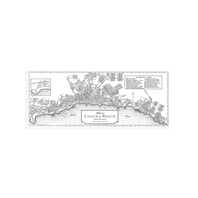 MAP of LAGUNA BEACH - Foundry