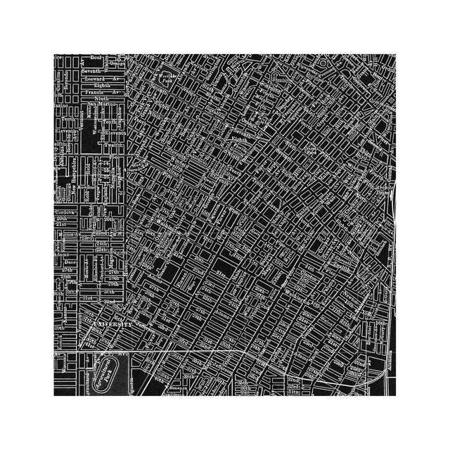 MAP of LOS ANGELES, Circa 1900s - Foundry