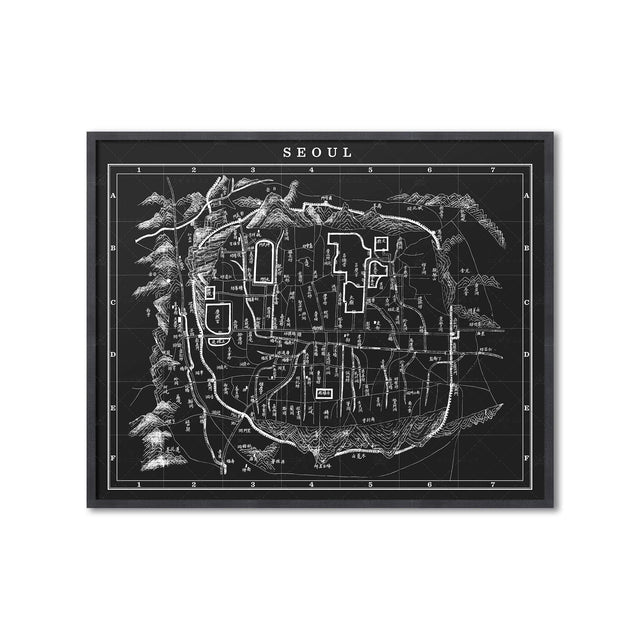 MAP of SEOUL, Circa 1900s - Foundry