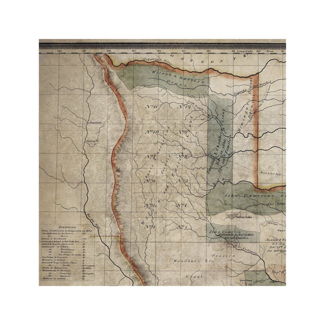 MAP of TEXAS - Foundry