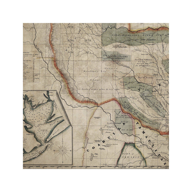 MAP of TEXAS - Foundry
