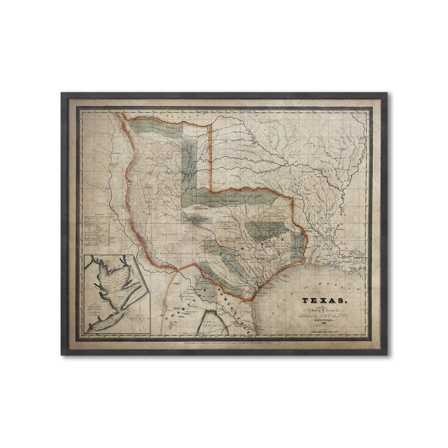 MAP of TEXAS - Foundry