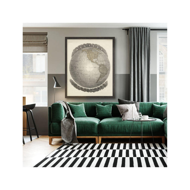 MAP of the WESTERN HEMISPHERE - Foundry