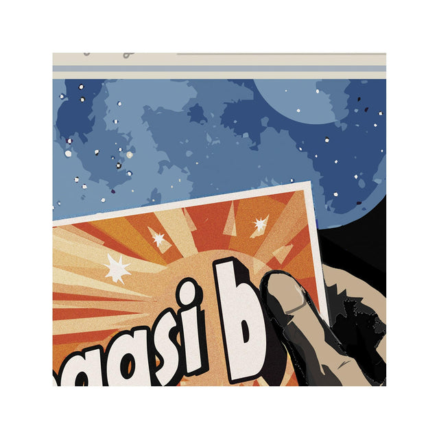 NASA Exoplanet Art - 51 PEGASI B Travel Poster - Foundry