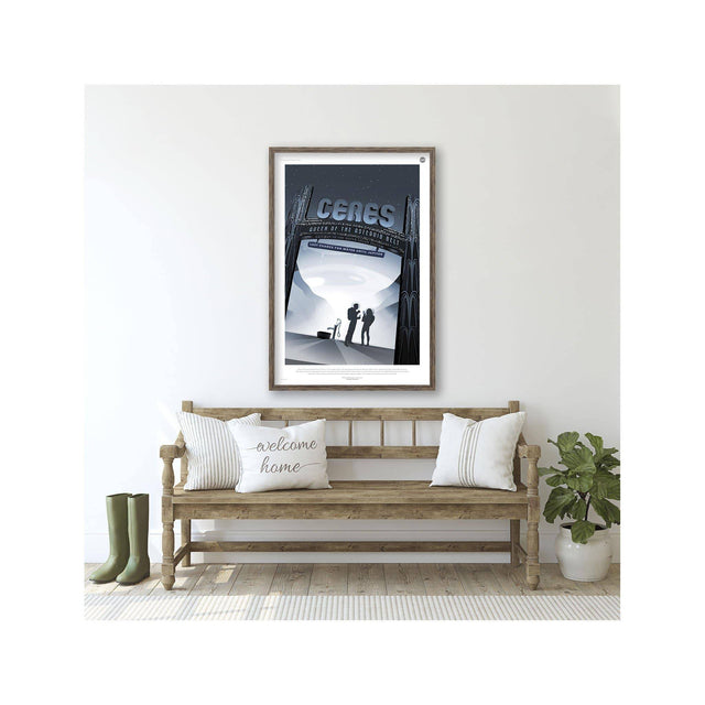 NASA Exoplanet Art - CERES Travel Poster - Foundry