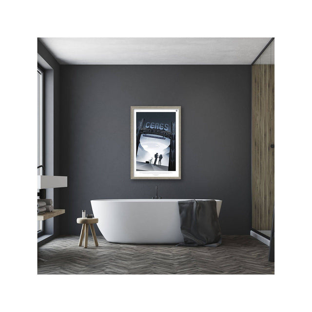 NASA Exoplanet Art - CERES Travel Poster - Foundry