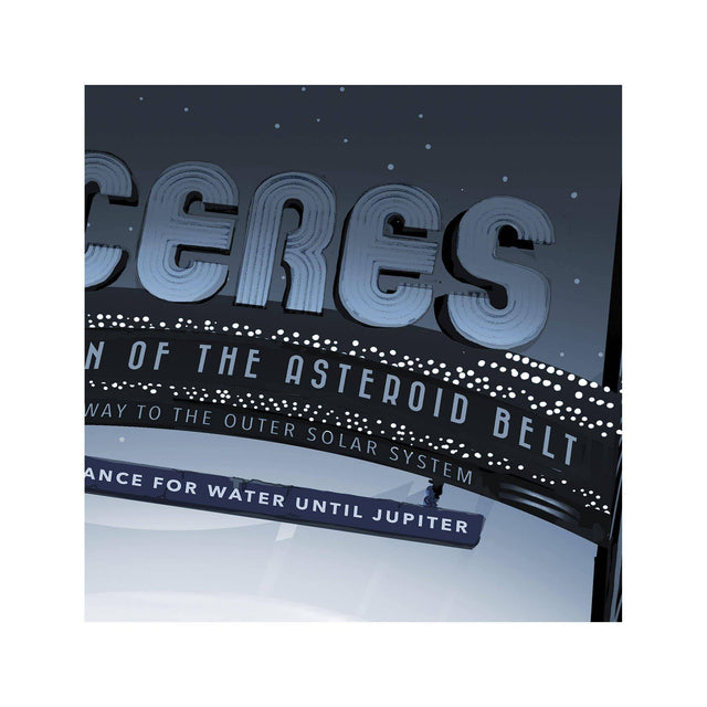 NASA Exoplanet Art - CERES Travel Poster - Foundry