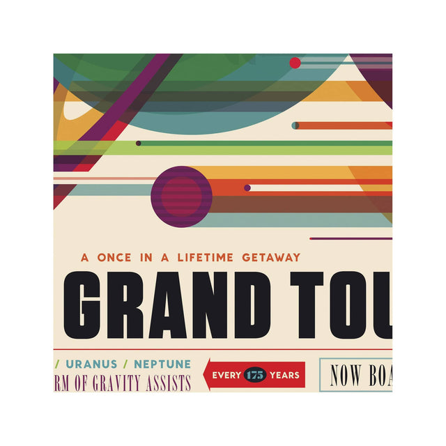 NASA Exoplanet Art - GRAND TOUR Travel Poster - Foundry