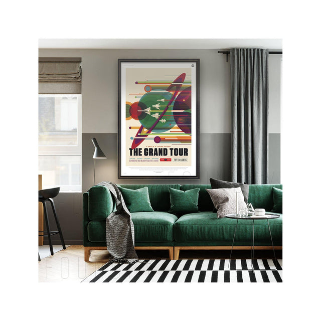 NASA Exoplanet Art - GRAND TOUR Travel Poster - Foundry