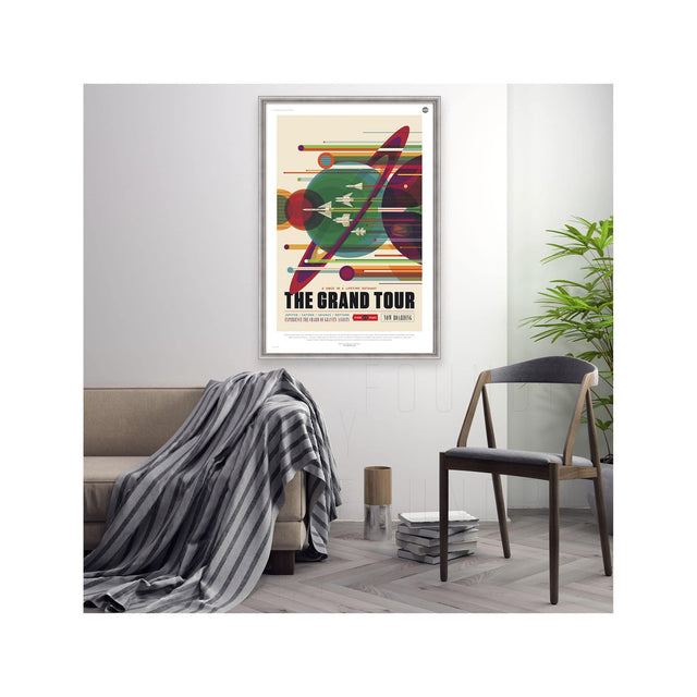 NASA Exoplanet Art - GRAND TOUR Travel Poster - Foundry