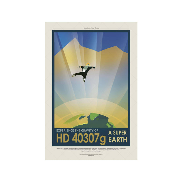 NASA Exoplanet Art - HD 40307g - A SUPER EARTH - Foundry