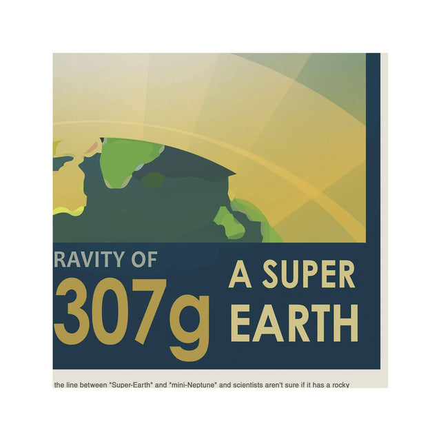 NASA Exoplanet Art - HD 40307g - A SUPER EARTH - Foundry