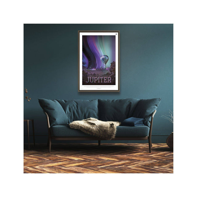 NASA Exoplanet Art - JUPITER Travel Poster - Foundry