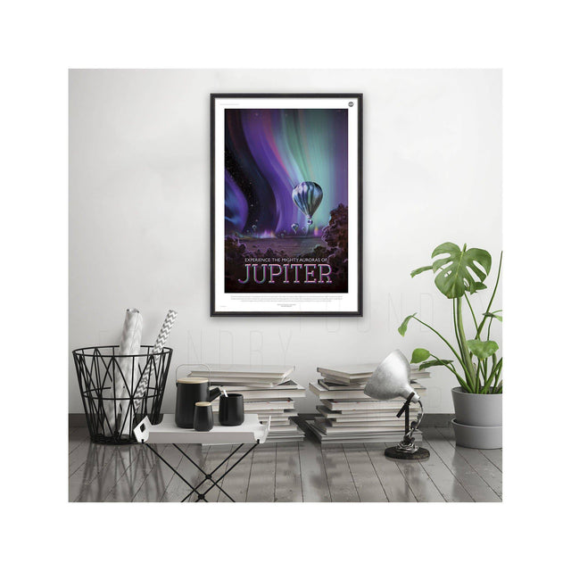 NASA Exoplanet Art - JUPITER Travel Poster - Foundry