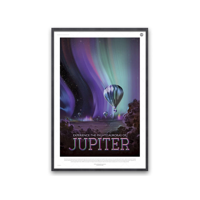 NASA Exoplanet Art - JUPITER Travel Poster - Foundry