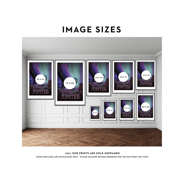 NASA Exoplanet Art - JUPITER Travel Poster - Foundry