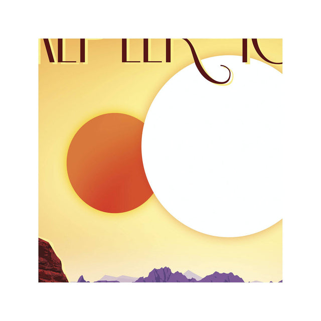 NASA Exoplanet Art - KEPLER 16b - Foundry