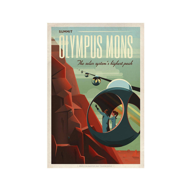 NASA Exoplanet Art - OLYMPUS MON - Foundry