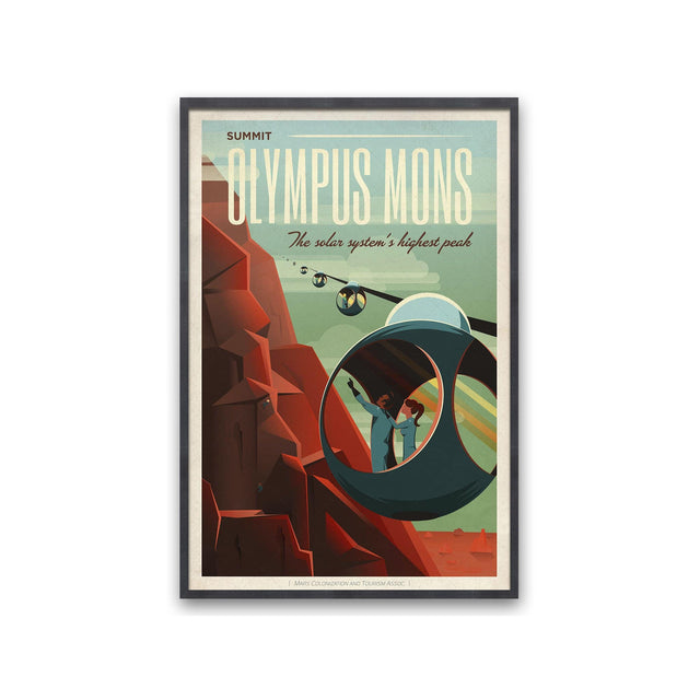NASA Exoplanet Art - OLYMPUS MON - Foundry