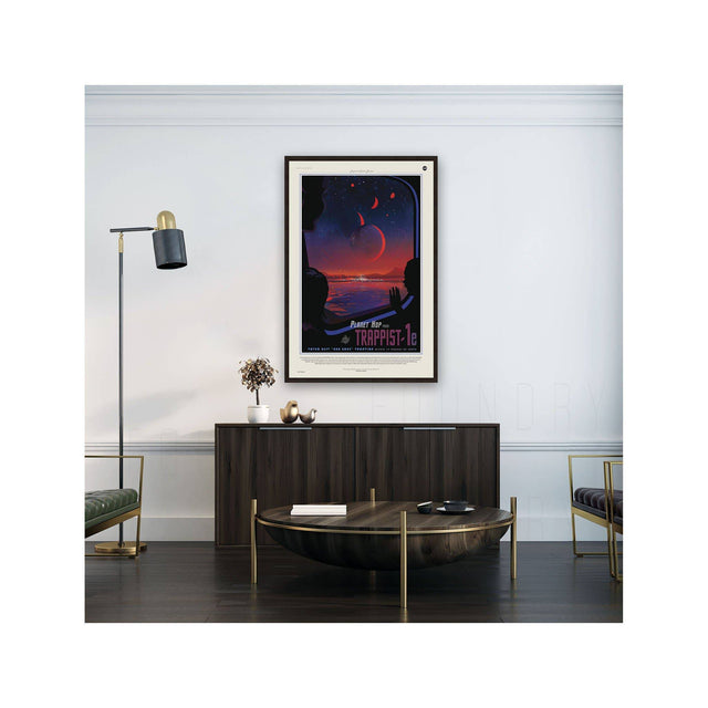 NASA Exoplanet Art - TRAPPIST 1E JPL - Foundry