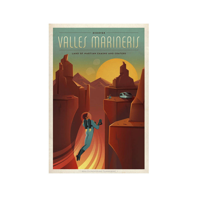 NASA Exoplanet Art - VALLES MARINERIS - Foundry