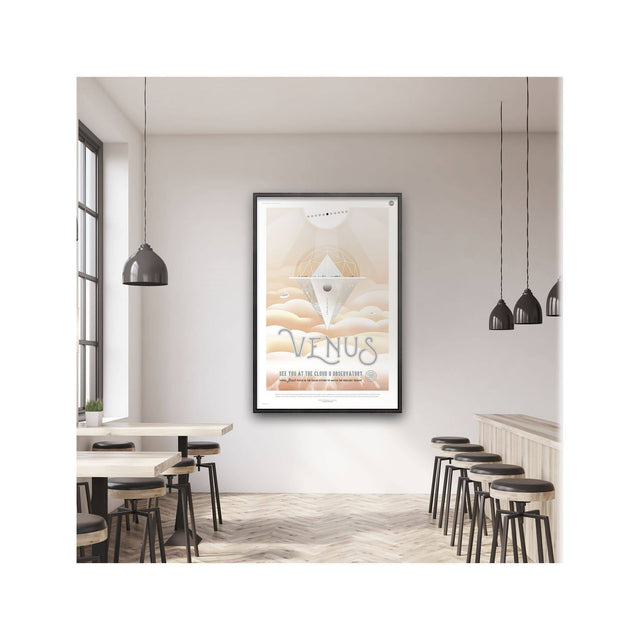 NASA Exoplanet Art - VENUS Travel Poster - Foundry