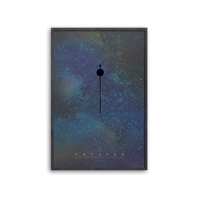 NASA Exoplanet Art - VOYAGER 40th ANNIVERSARY - Foundry
