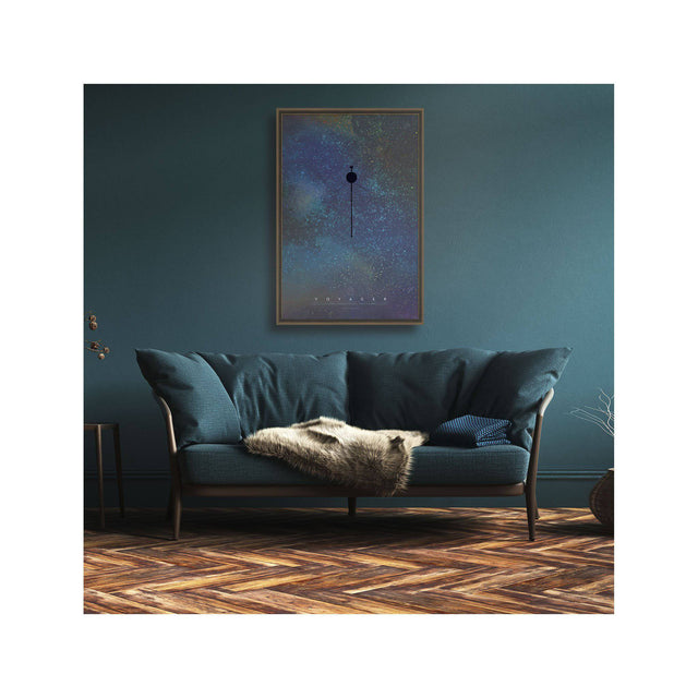 NASA Exoplanet Art - VOYAGER 40th ANNIVERSARY - Foundry