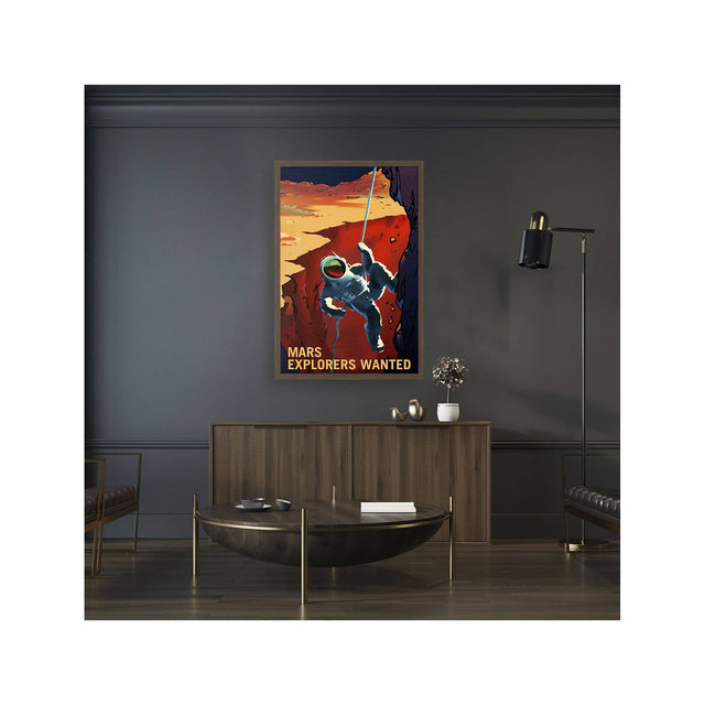 NASA Recruitment Poster - EXPLORERS WANTED - Foundry