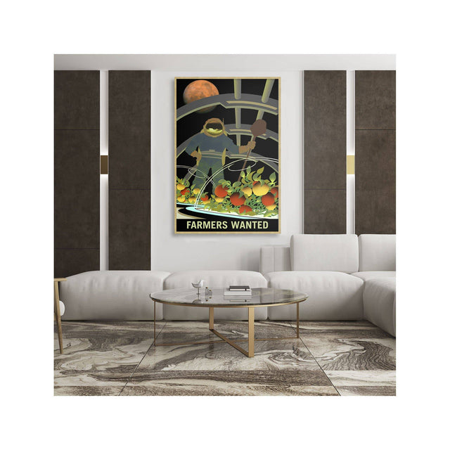 NASA Recruitment Poster - FARMERS WANTED - Foundry