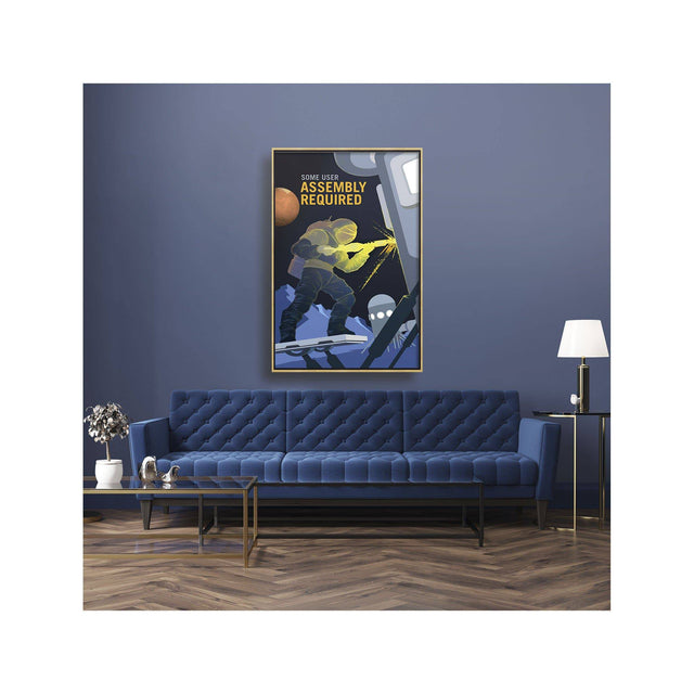 NASA Recruitment Poster - SOME USER ASSEMBLY REQUIRED - Foundry