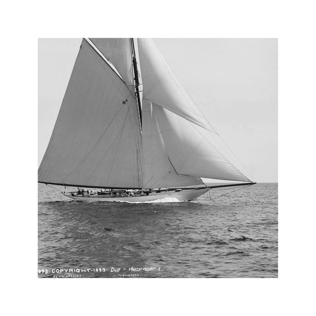 NAUTICAL Photo - SAILING COLONIA,1893 - Foundry