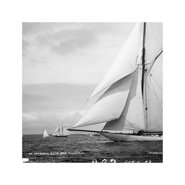 NAUTICAL Photo - SAILING COLONIA (282), 1893 - Foundry