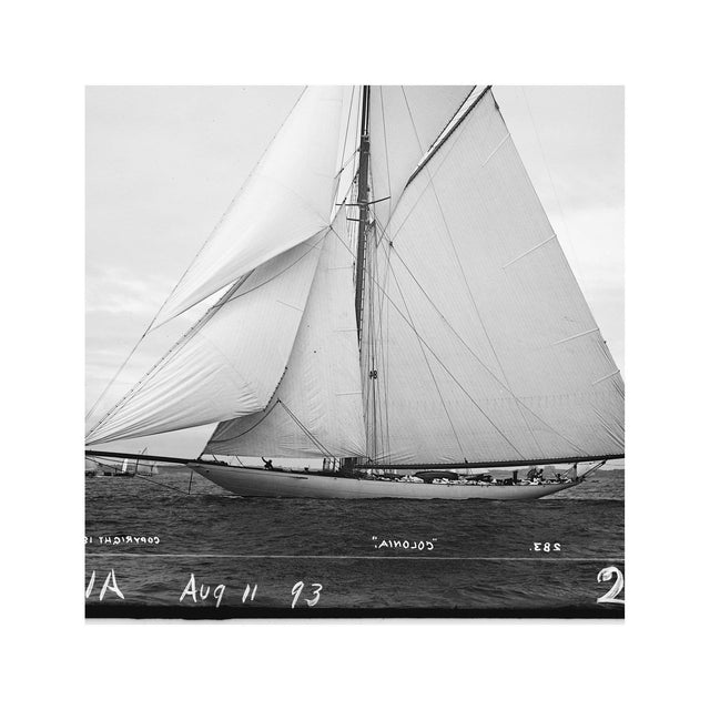 NAUTICAL Photo - SAILING COLONIA (283), 1893 - Foundry