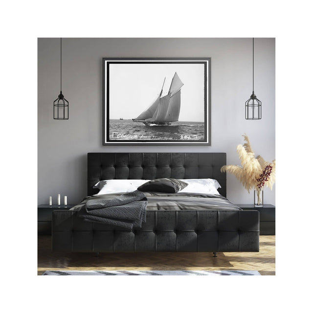 NAUTICAL Photo - SAILING COLONIA (284), 1893 - Foundry