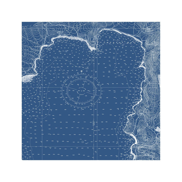 Nautical Survey Map - LAKE TAHOE - Foundry