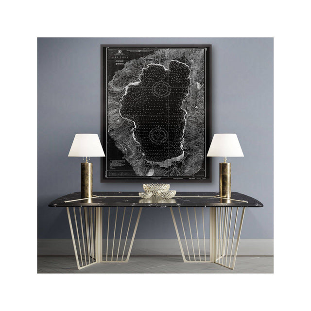 Nautical Survey Map - LAKE TAHOE - Foundry