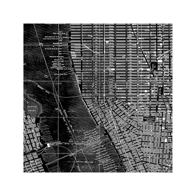 NEW YORK CITY MAP of MANHATTAN - Foundry