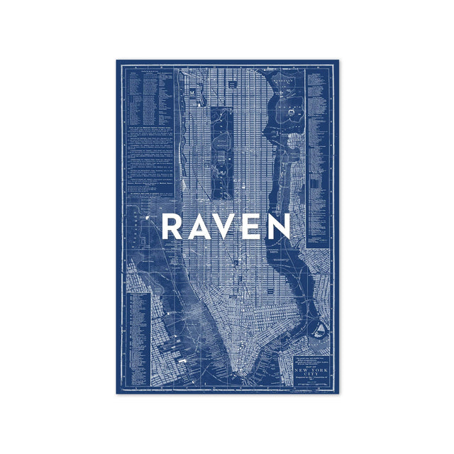 NEW YORK CITY MAP of MANHATTAN - Foundry