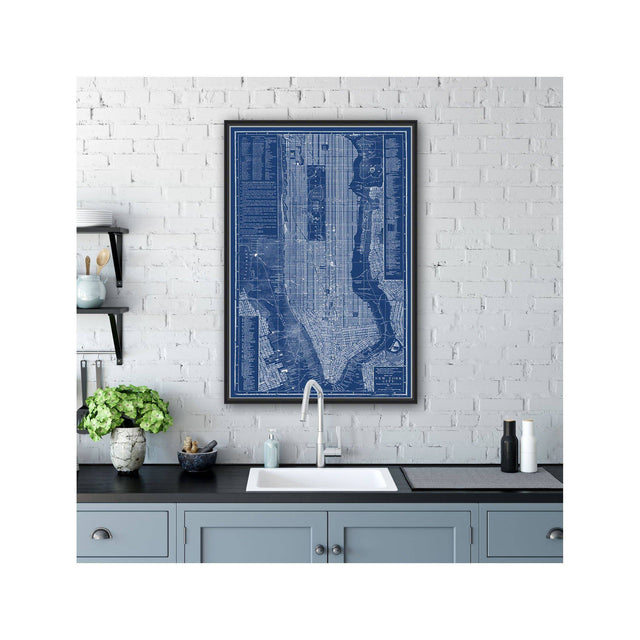 NEW YORK CITY MAP of MANHATTAN - Foundry