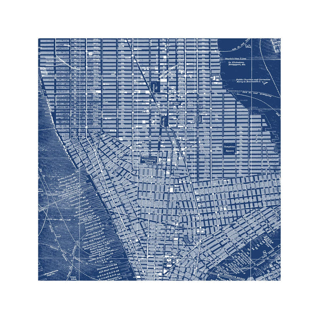 NEW YORK CITY MAP of MANHATTAN - Foundry