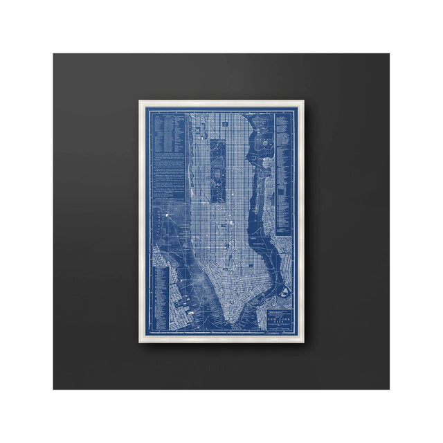 NEW YORK CITY MAP of MANHATTAN - Foundry