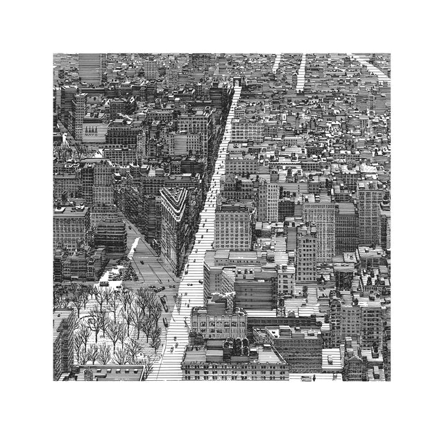 NEW YORK CITY SKYLINE Illustration - Foundry