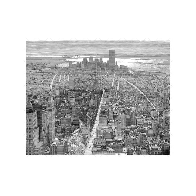 NEW YORK CITY SKYLINE Illustration - Foundry
